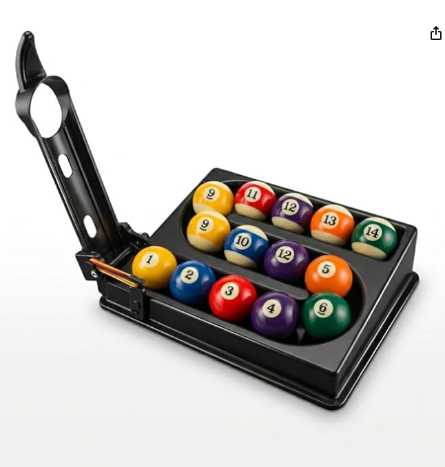 Manual Pool Ball Rack Training Machine